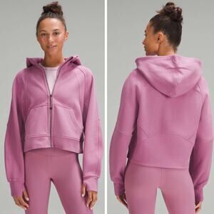 LULULEMON Scuba Oversized Full Zip Hoodie in Velvet Dust Size XL/XXL